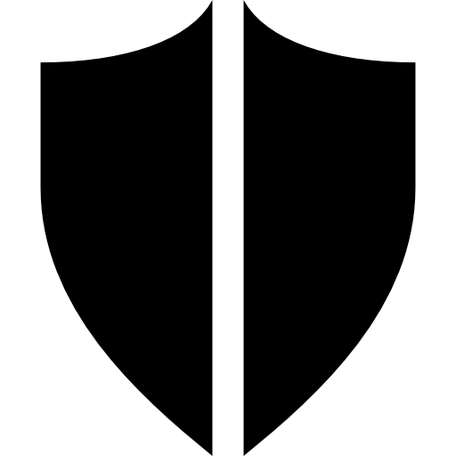 escudo Basic Straight Filled Ícone