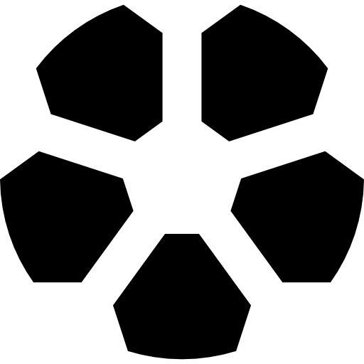piłka nożna Basic Straight Filled ikona