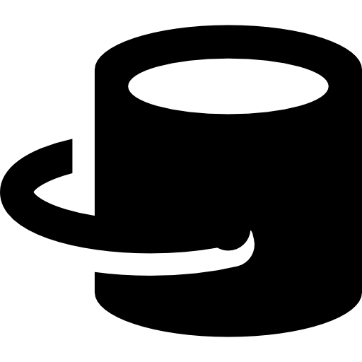 cubeta Basic Straight Filled icono
