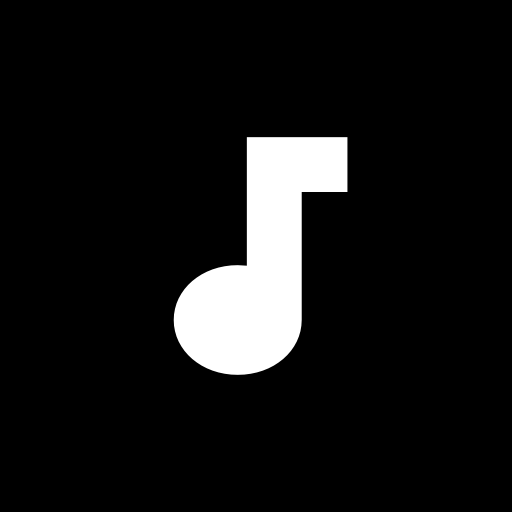 Musical note Basic Straight Filled icon