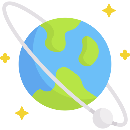 planeet aarde Special Flat icoon