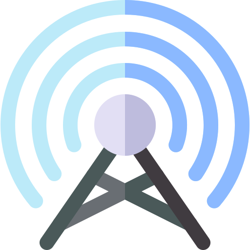 antenna radiofonica Basic Rounded Flat icona