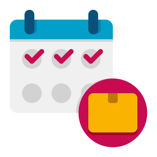 Delivery Scheduled Flaticons Flat icon