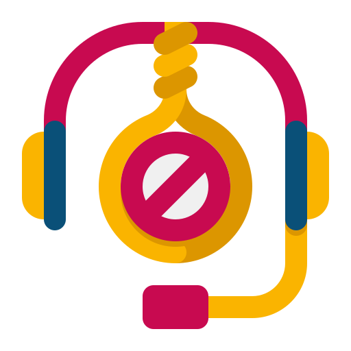 línea de ayuda Flaticons Flat icono