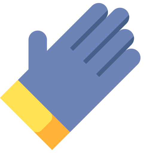 Защитные перчатки Flaticons Flat иконка