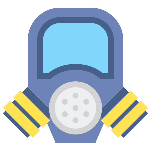 Respirator mask Flaticons Flat icon
