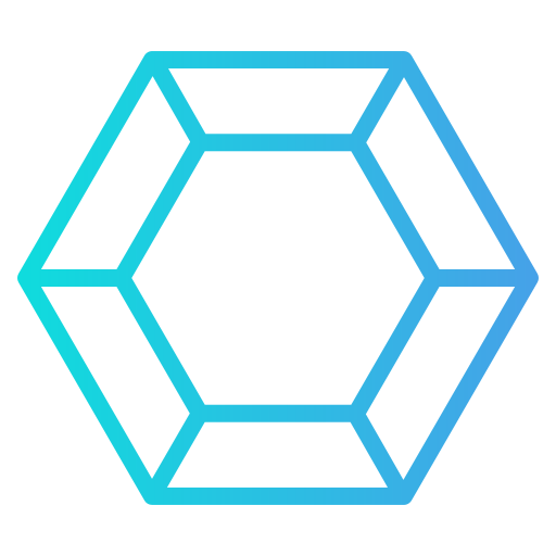 Hexagon Generic Gradient icon