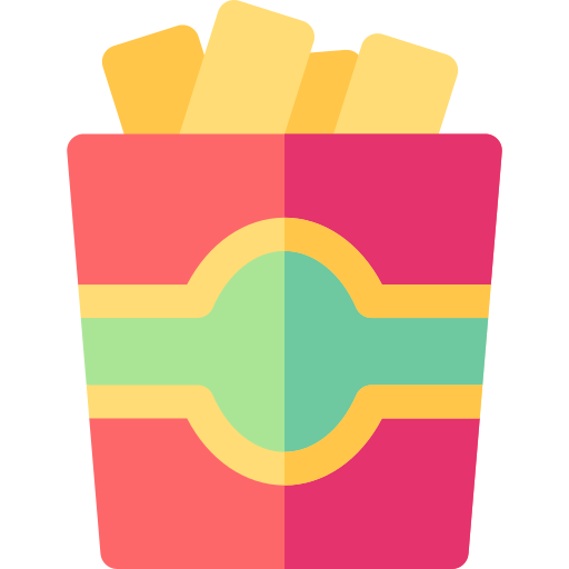 Snacks Basic Rounded Flat icon