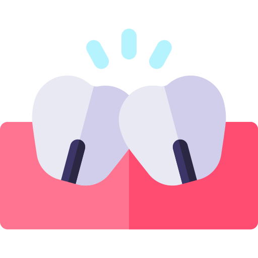 denti Basic Rounded Flat icona