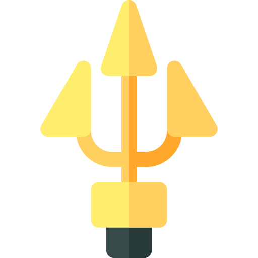 Trident Basic Rounded Flat icon