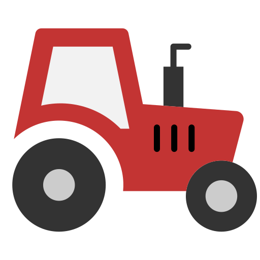 tracteur Generic Flat Icône