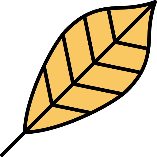 Leaf Generic Outline Color icon