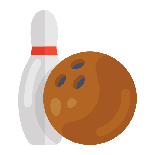 bowlen spel Generic Flat icoon