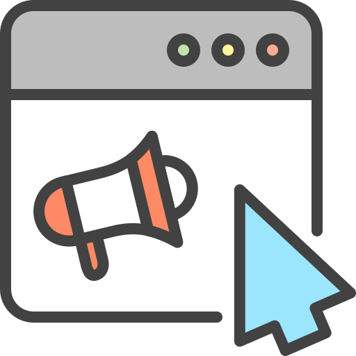 Advertising Generic Outline Color icon