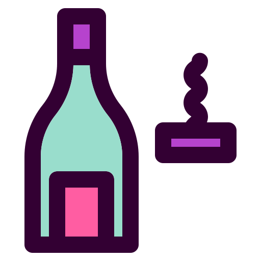 wijn Generic Outline Color icoon