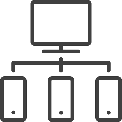 장치 Generic Outline Color icon