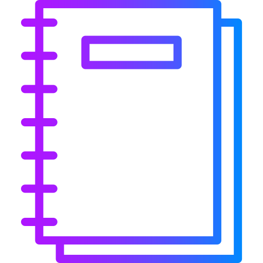 cuaderno Generic Gradient icono