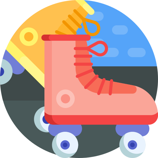 rollerblade Detailed Flat Circular Flat icon