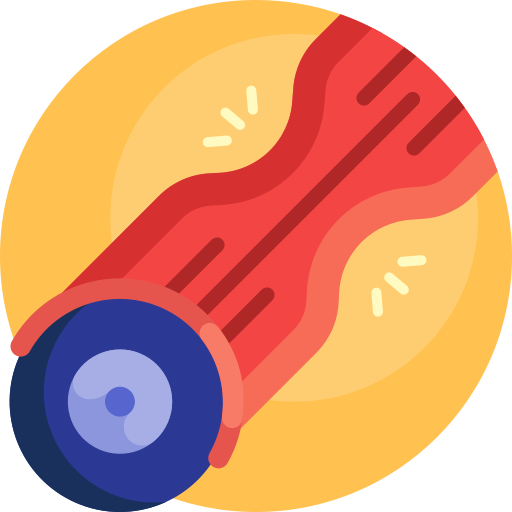 Skateboard Detailed Flat Circular Flat icon