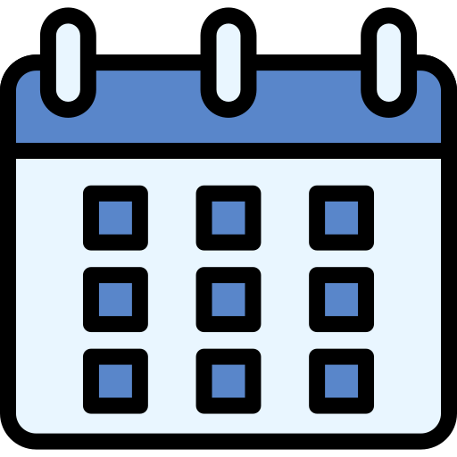 kalender Generic Outline Color icon