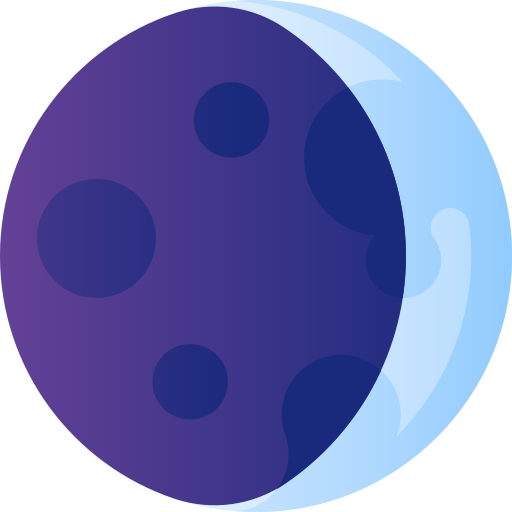 日食 3D Basic Gradient icon