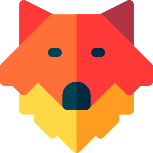 Fox Basic Rounded Flat icon