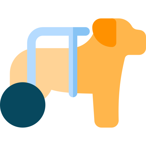 hond Basic Rounded Flat icoon