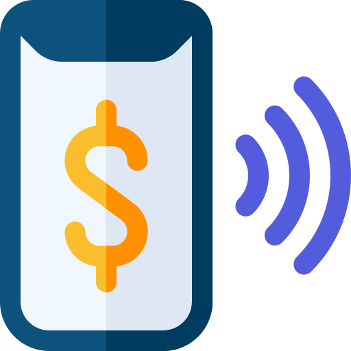 mobile banking Basic Rounded Flat icon