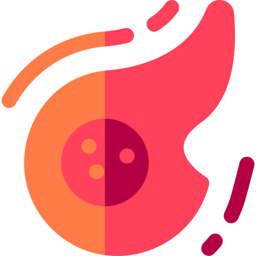 소행성 Basic Rounded Flat icon
