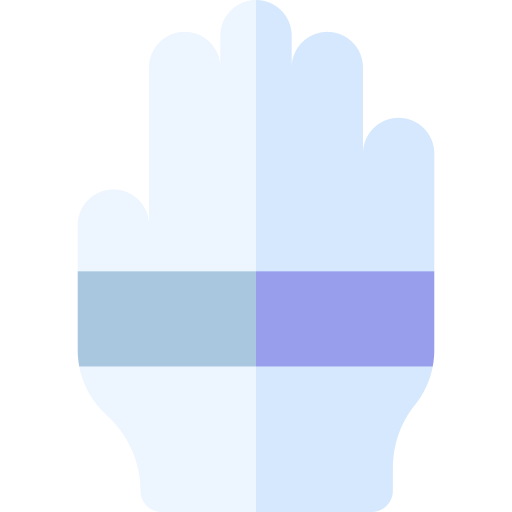 guantes con alambre Basic Rounded Flat icono