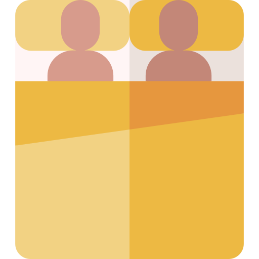 pareja Basic Straight Flat icono