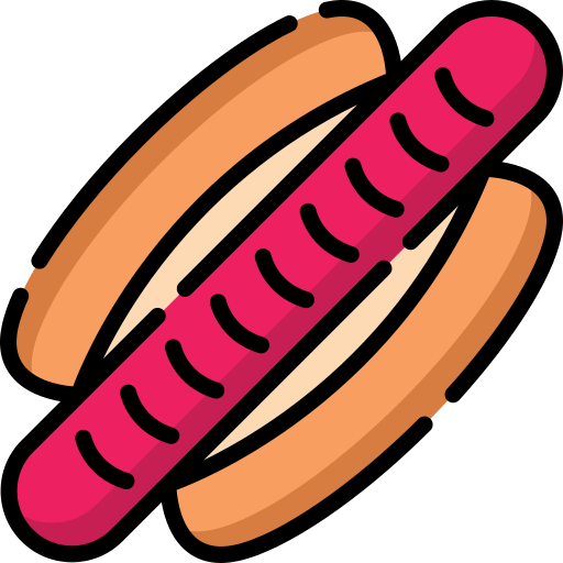 hotdog Special Lineal color icon
