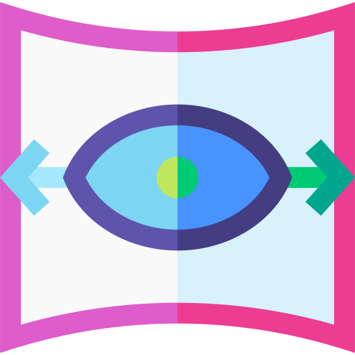 panorámico Basic Straight Flat icono