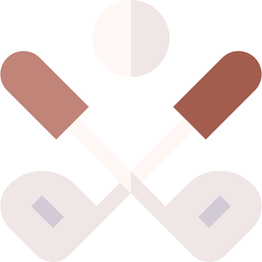 golfschläger Basic Straight Flat icon