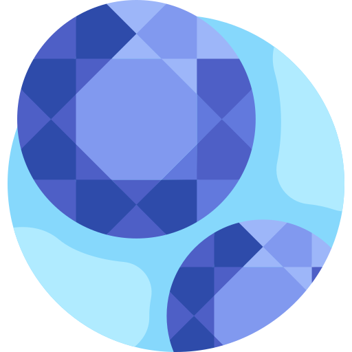 사파이어 Detailed Flat Circular Flat icon