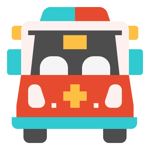 krankenwagen Linector Flat icon
