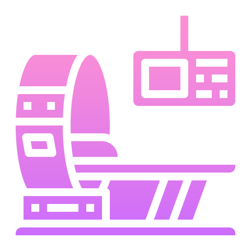 ct 스캔 Generic Flat Gradient icon