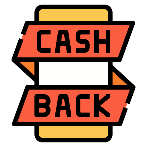 Cash back Linector Lineal Color icon