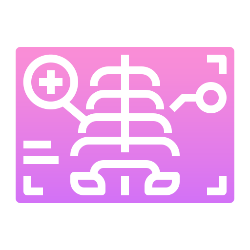 X ray Generic Flat Gradient icon