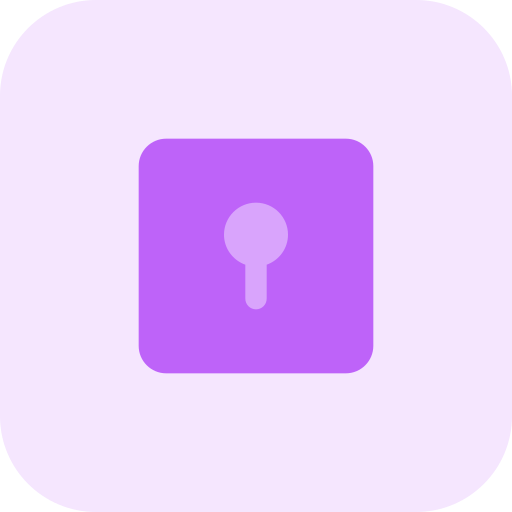 Lock Pixel Perfect Tritone icon