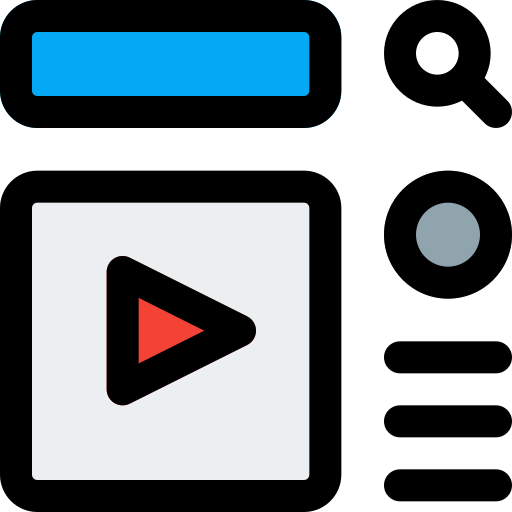 multimedia-player Pixel Perfect Lineal Color icon