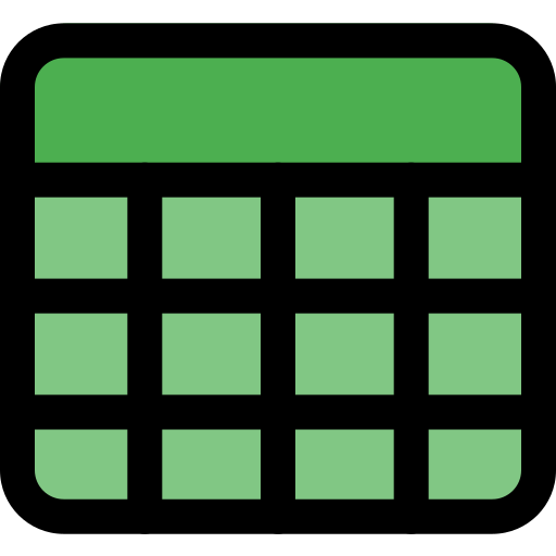Календарь Pixel Perfect Lineal Color иконка