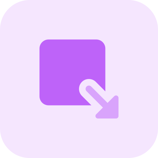 Maximize size Pixel Perfect Tritone icon