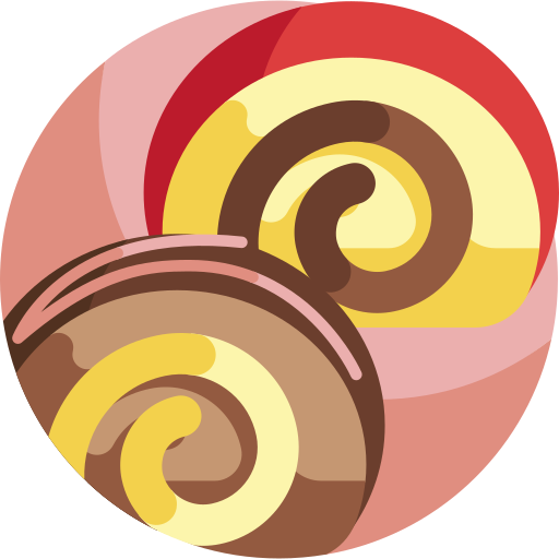 postre Detailed Flat Circular Flat icono