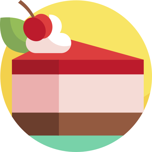 Fruit cake Detailed Flat Circular Flat icon