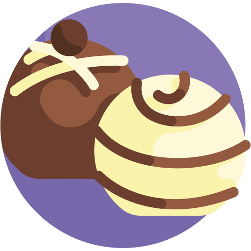 dessert Detailed Flat Circular Flat icon