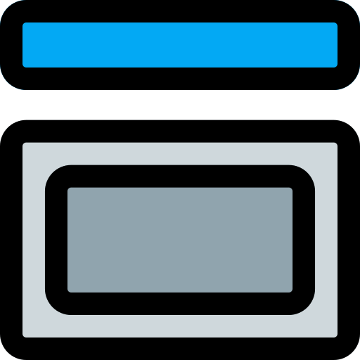 Frame Pixel Perfect Lineal Color icon