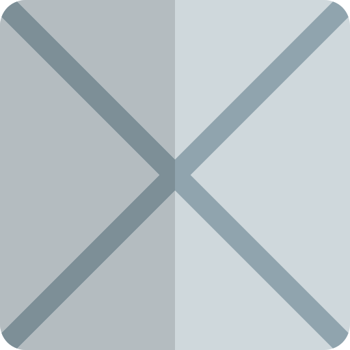 vierkant Pixel Perfect Flat icoon