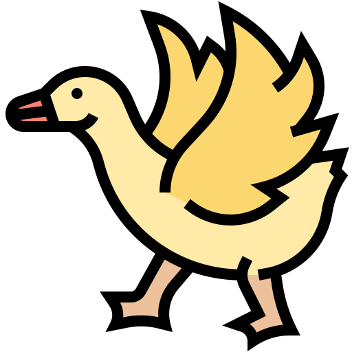 Duck Meticulous Lineal Color icon