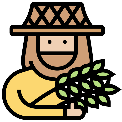 Farmer Meticulous Lineal Color icon